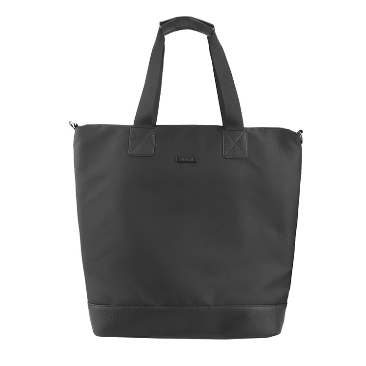 Fashion large capacity shopping bags nylon shoulder tote bag travel handbag for women