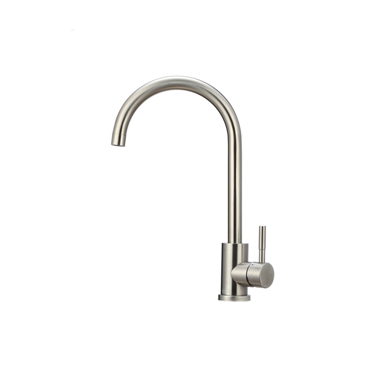 304 Stainless Steel Kitchen Mixer Faucet with Single Handle 29760-SS