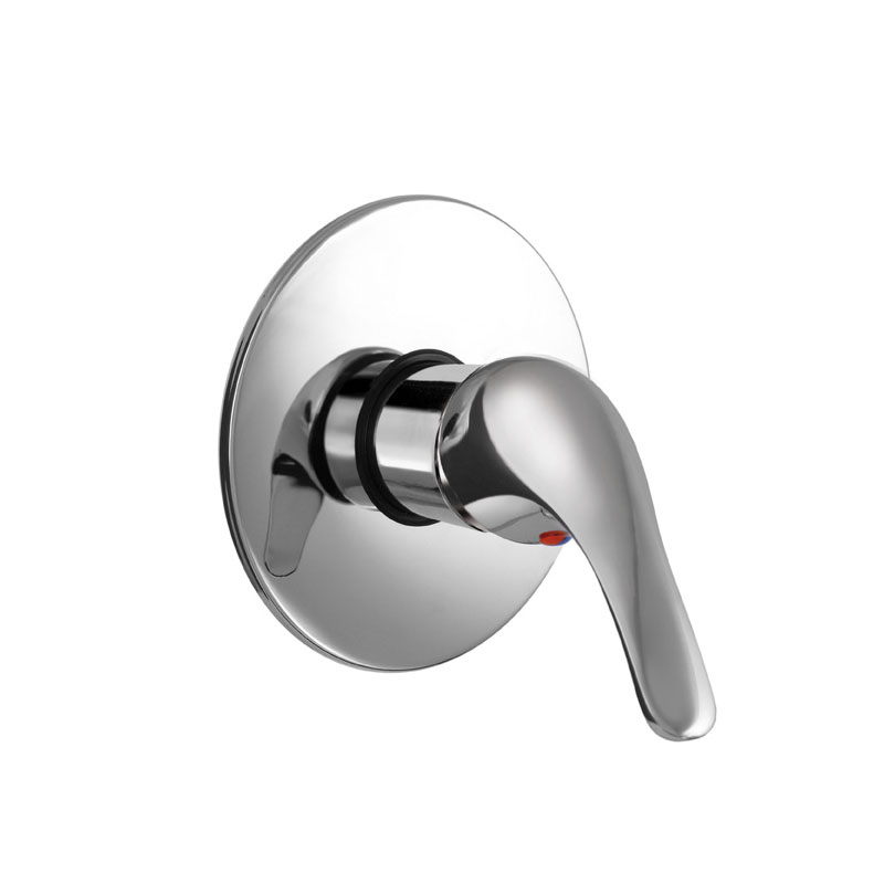 Economic Bathroom Single Lever Chrome Electroplating Concealed Faucet Tap 23015-CR-1