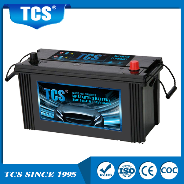 TCS Sealed Maintenance Free Car Battery 95E41R Lead Acid Battery