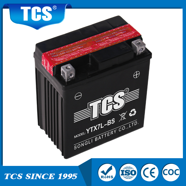 Dry Charged Maintenance Free Battery YTX7L-BS