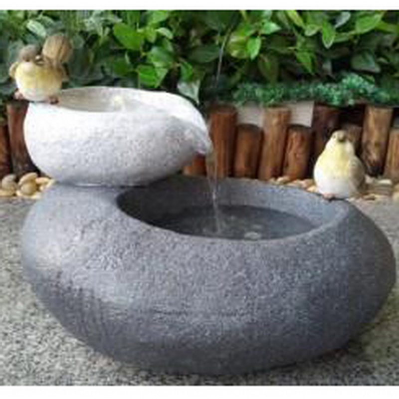 hot sell outdoor and indoor water fountain with bird