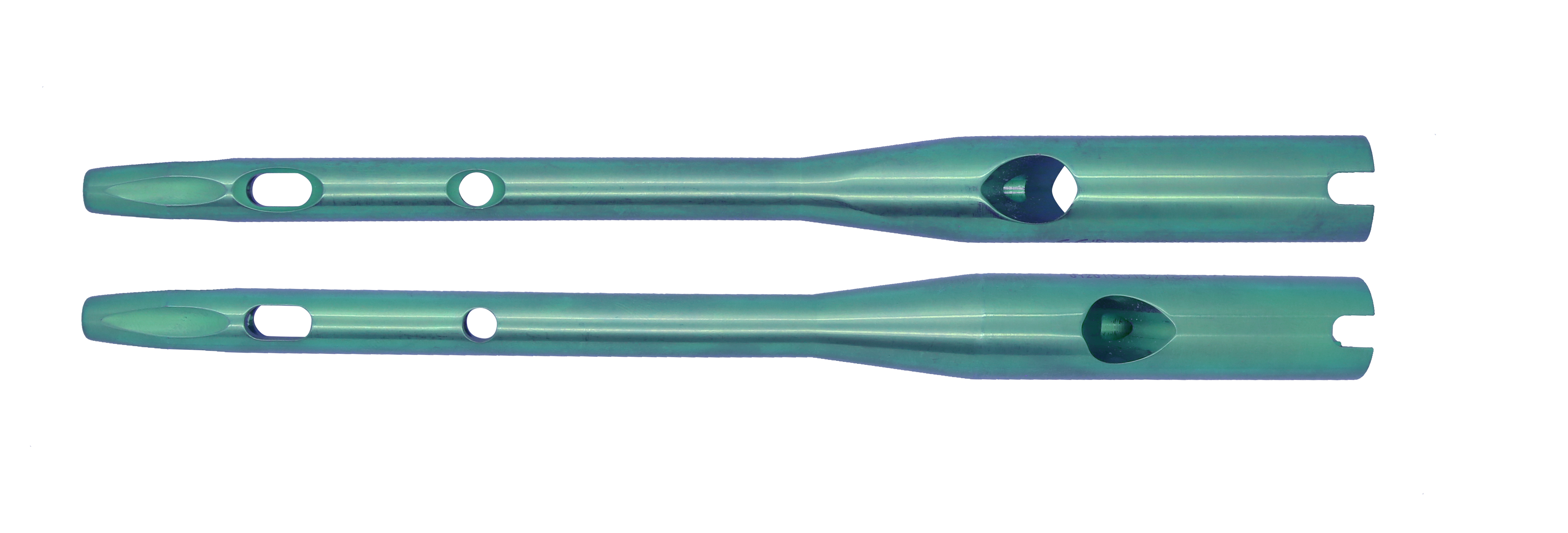 PFNA Proximal Femoral Nail Antirotation, Spiral Blade with Distal Aiming Arm, Cannulated
