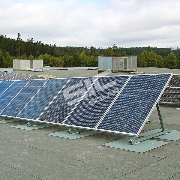 Adjustable triangle solar panel roof mounts