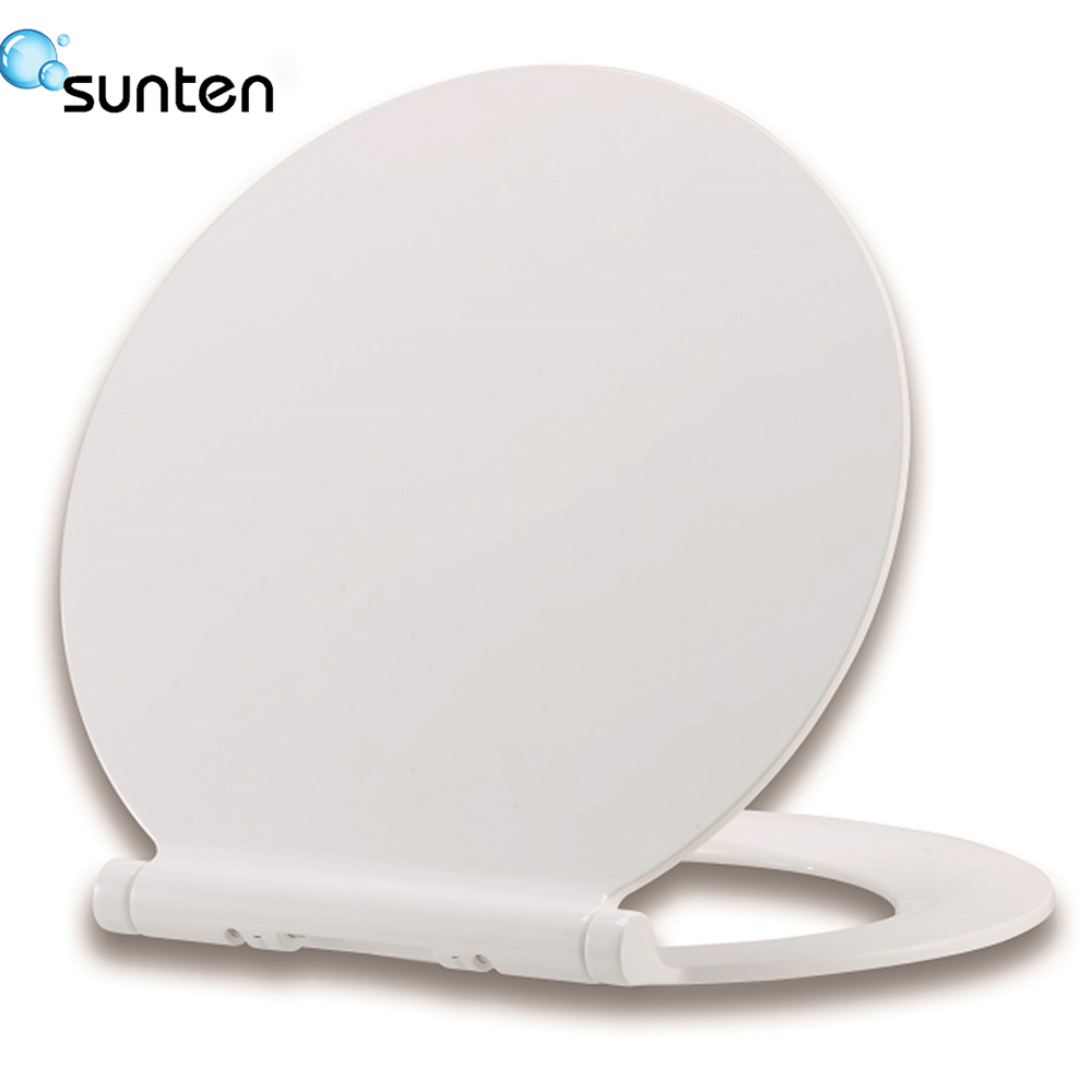 Sunten Round Shape WC Seat Cover Flat Seat Cover