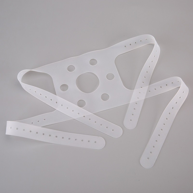 Silicone head harness for face mask