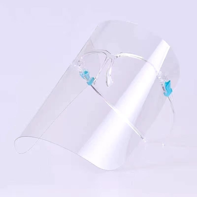 Comfortable light face shield visor covid 19 protection