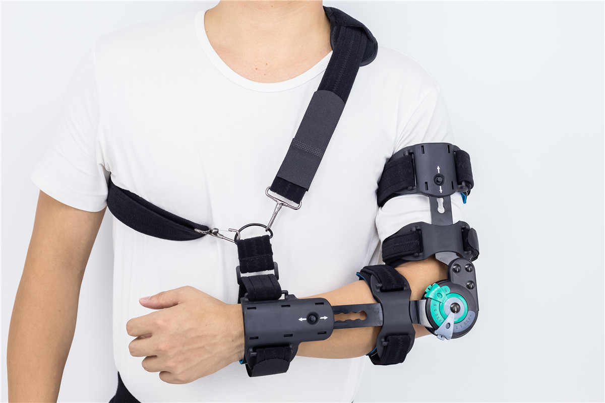 Adjustable ROM hinged Elbow braces with Aluminum Alloy Metal Frame customized manufacturer