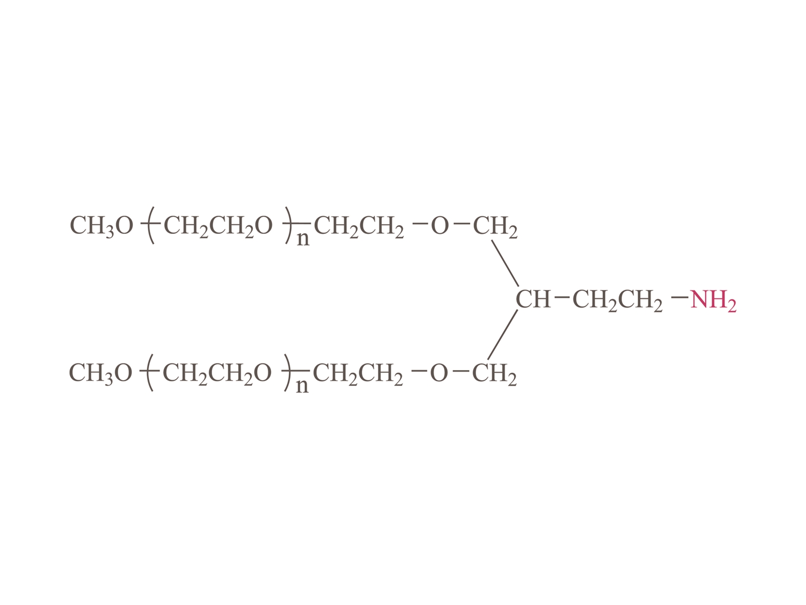 2-arm Methoxypoly(ethylene glycol) amine(PT02) [2-arm PEG-NH2(PT02)]