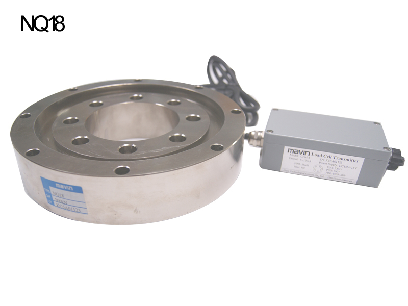 Wheel shaped compression force load cell 200KN NQ18
