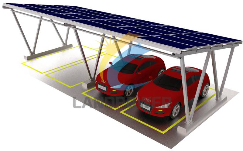 Aluminum Solar Panel Carport Structure