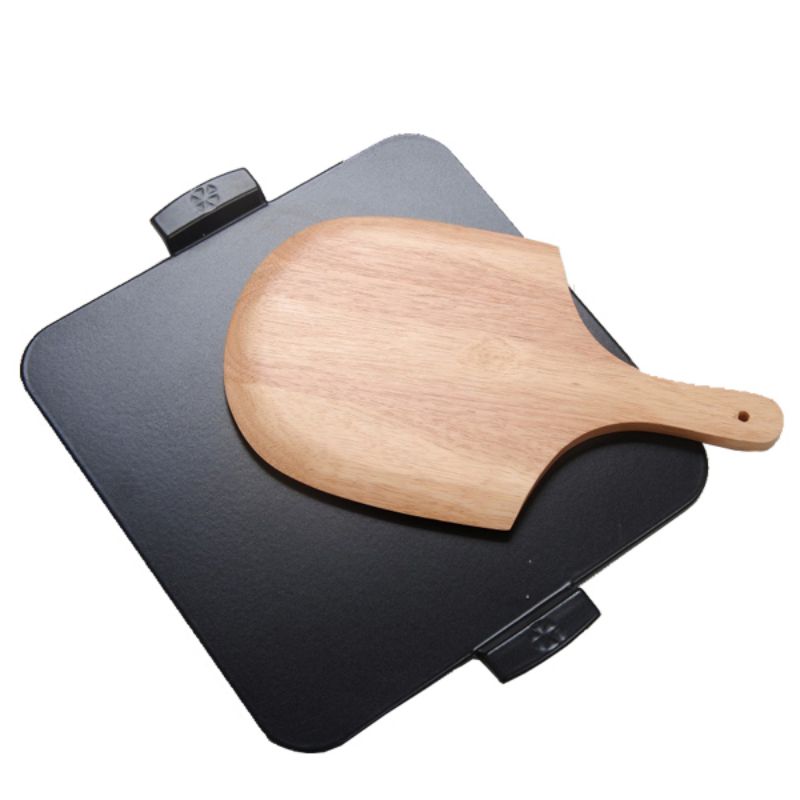 2021 Hot Selling Square Pizza Stone With Ears For Baking