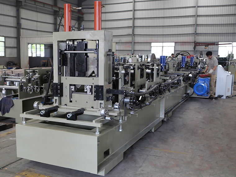 Quick change CZ interchangeable purlin roll forming machine
