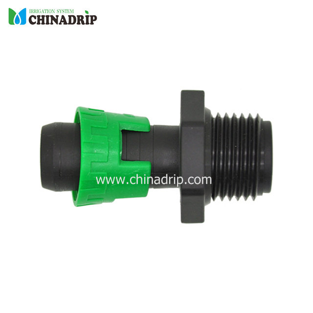 Male Thread Lock Ring Coupling for Drip tape Dn17*1/2" MT021712