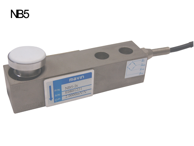Nickel plated steel alloy Shear Beam Load Cell NB5