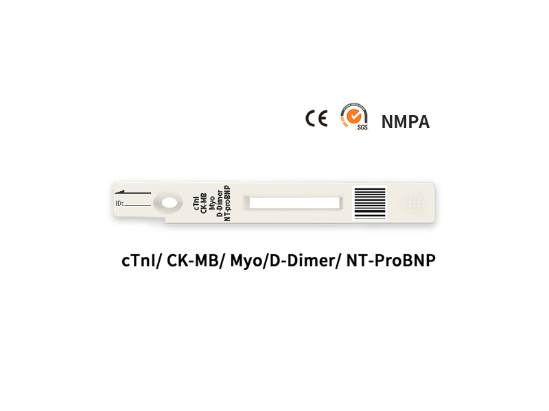 5 in 1 (cTnI/ CK-MB/ Myo/ NT-proBNP/ D-Dimer) Rapid Quantitative Test