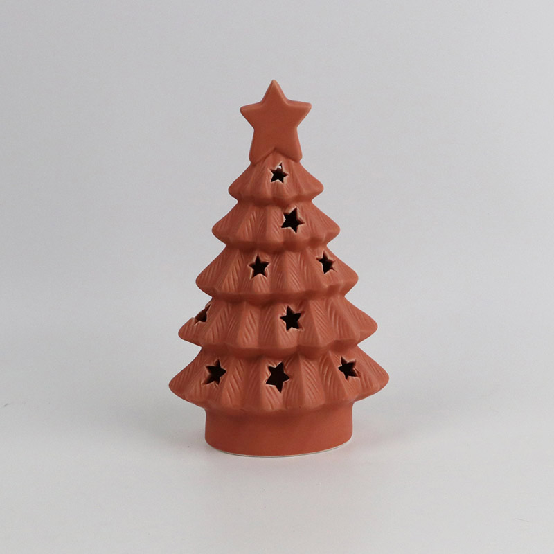 Christmas tree ceramic ornaments