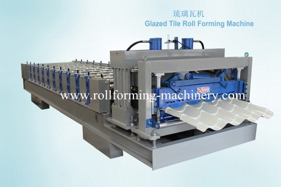 YX38-210-840 Glazed Tile Roll Forming Machine