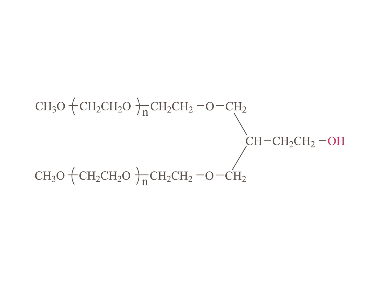 2-arm Methoxypoly(ethylene glycol)(PT02) [2-arm PEG-OH(PT02)]