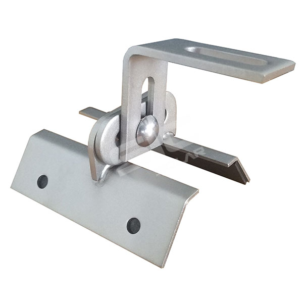 Pv Adjustable Clamp For Trapezoidal Metal Roof