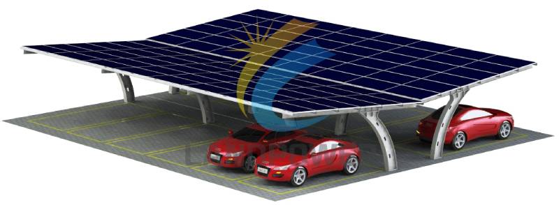 Solar PV Steel Carport Structure