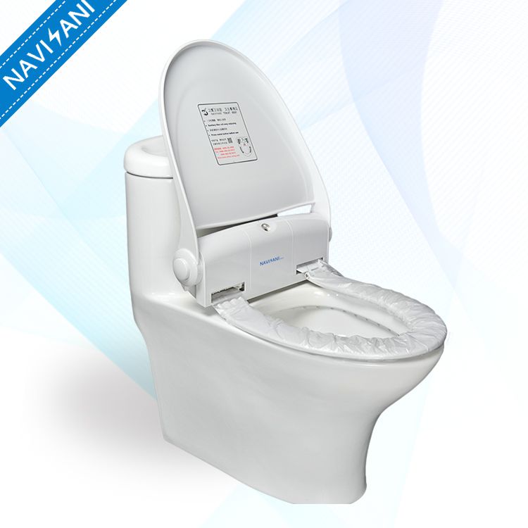 No Touch Auto Hygienic Antimicrobial Toilet Seat
