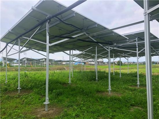 Solar Farm Mounting Structure