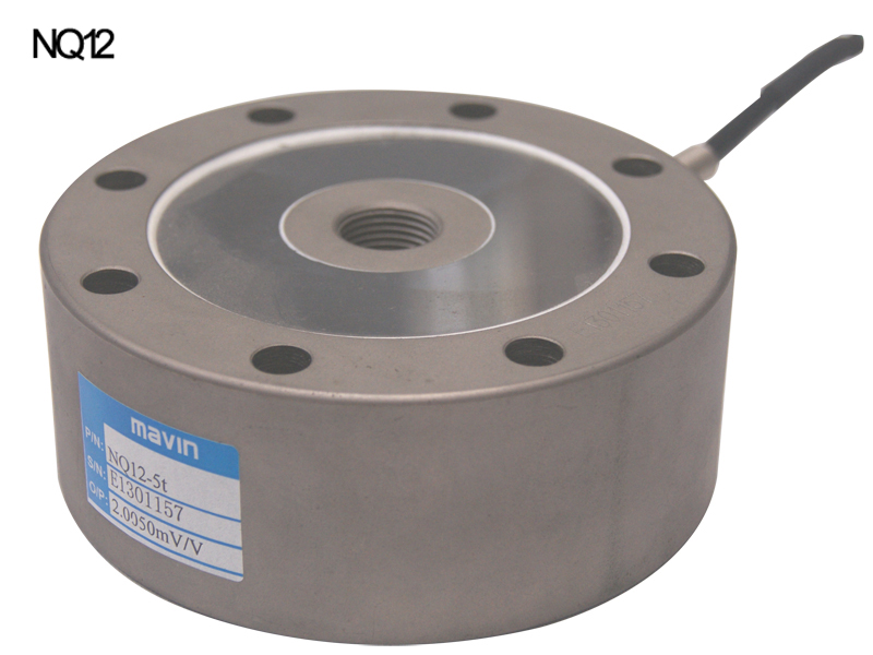 Pancake type compression load cell Wheel Shaped transducer 1-20T NQ12