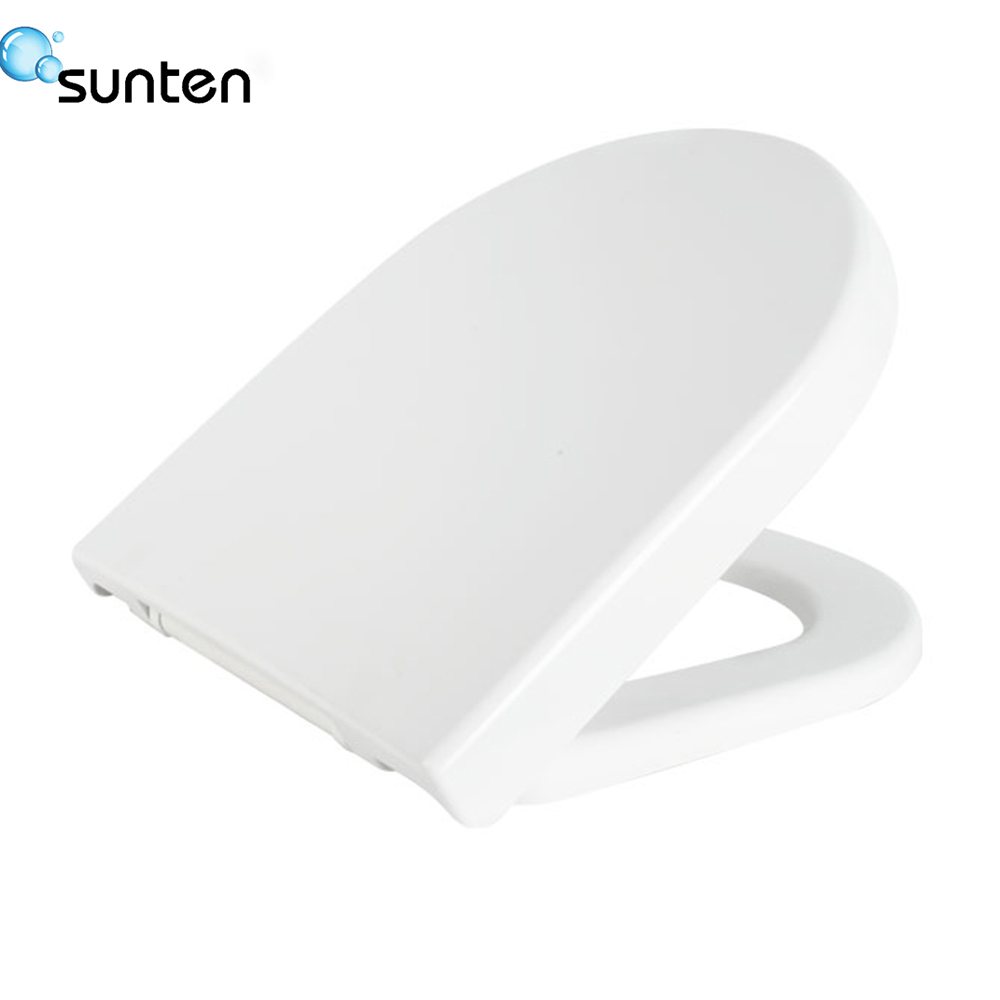 Sunten D shape toile lid cover for bathroom decro
