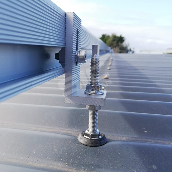 Solar hanger bolts for metal roof sheet