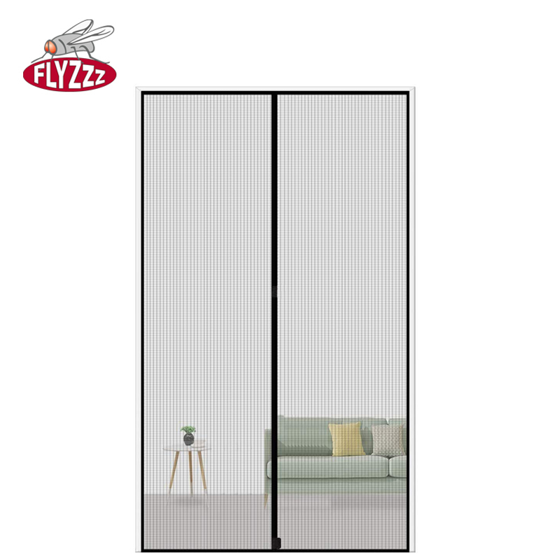 100% Polyester Magnetic Flying Insect Screen Curtain Door