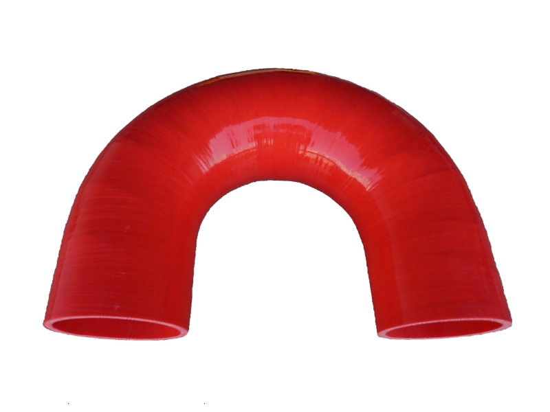 U shaped Silicone Hose Red Bend Pipe