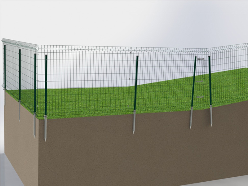 Solar Fences Mounting System (Steel Fences)