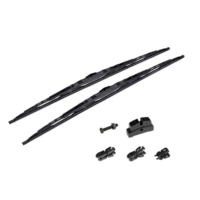 Auto Parts Multi-adapters Heavy Duty Full Metal Wiper Blade for Truck & Bus
