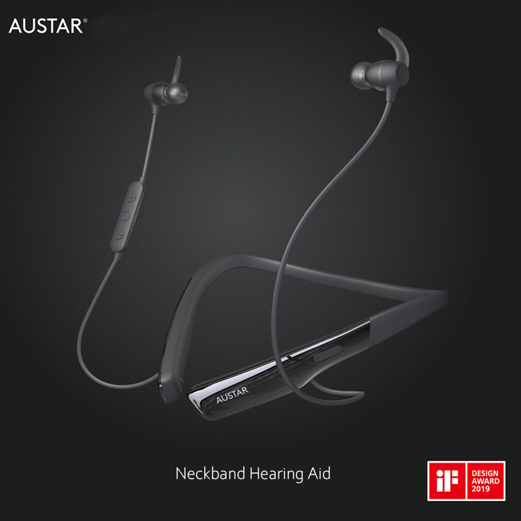 Cadenza N Neckband Hearing Aids Digital intelligent wireless neckband hearing amplifier