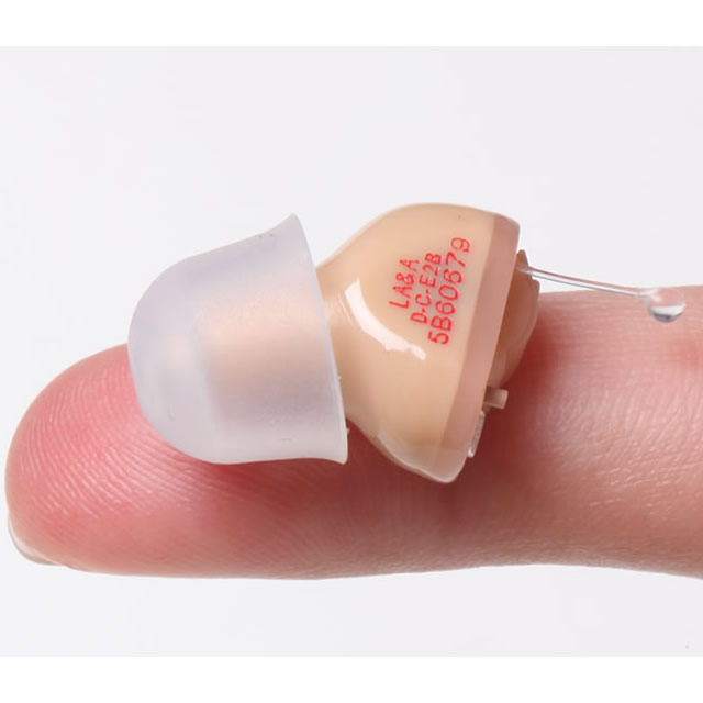 Invisible CIC hearing aid, Small instant fit CIC hearing aid