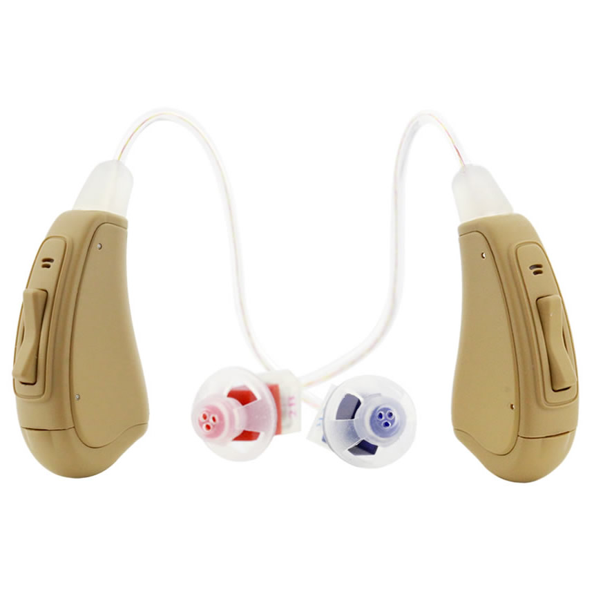High clarity RIC hearing aids, Small BTE Open-Fit hearing aids for the deaf