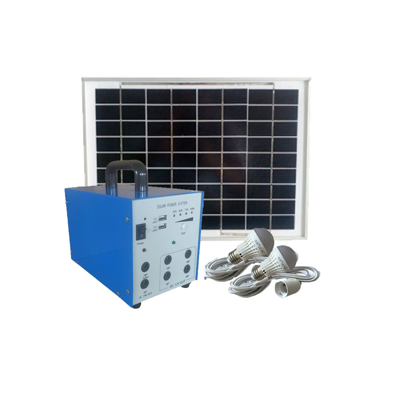 10w Portable Off-grid Solar Power System