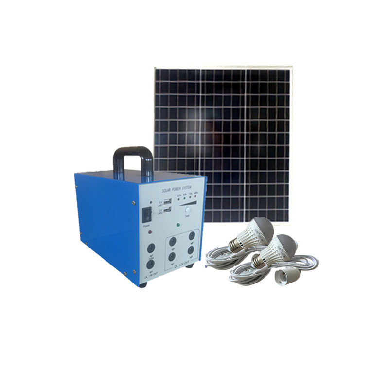 40W Portable Solar Lighting System for Home
