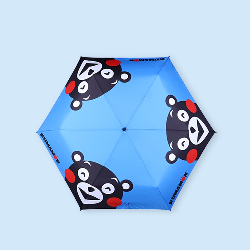 Kumamon Auto Open Sunshine Rain Folding Umbrella