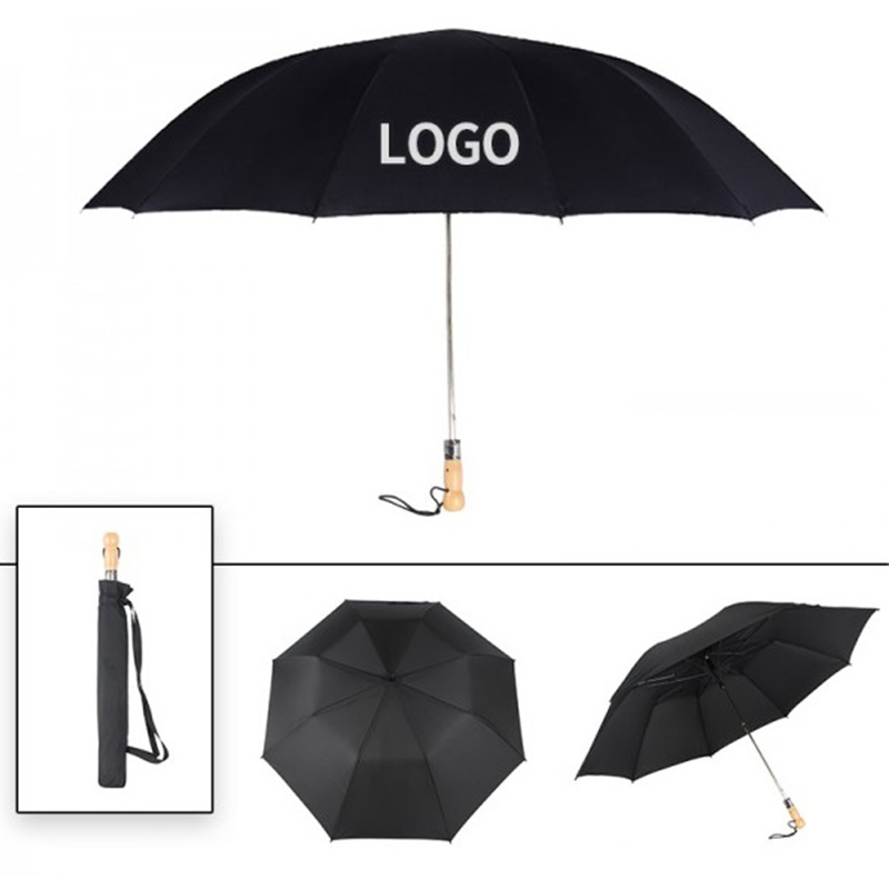Customized Windproof Automatic Portable Folding Umbrella