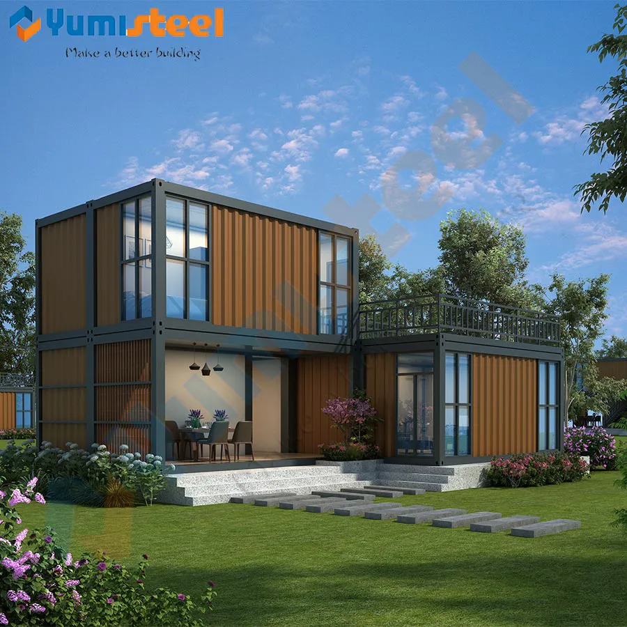 Hotel style prefabricated house easy installation