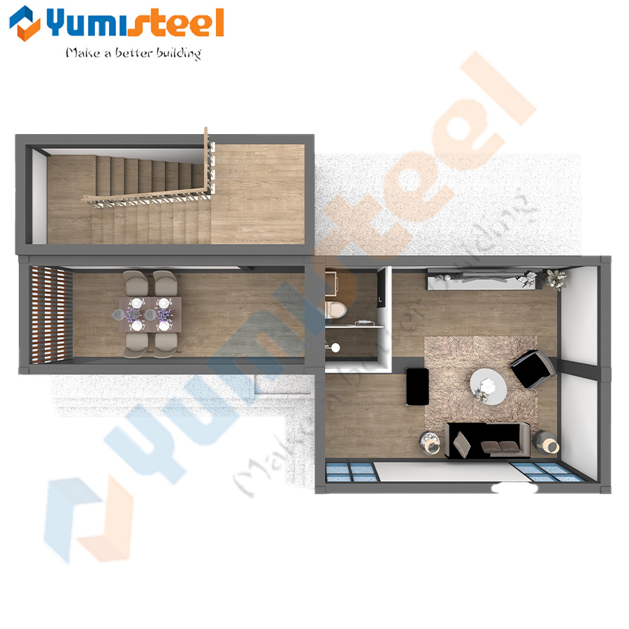 Hotel style container house manufacturer