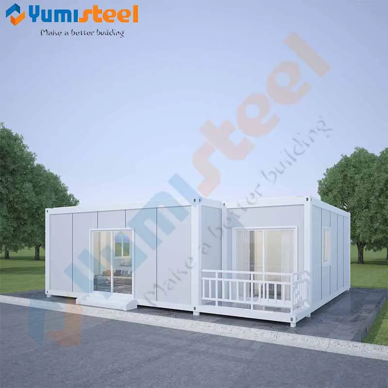 Fashion prefab tiny container house for living