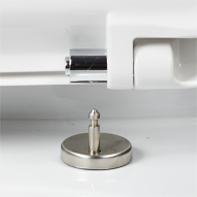 Slow Close S.S. 304 Two Push Button Hinges for Toilet Seat