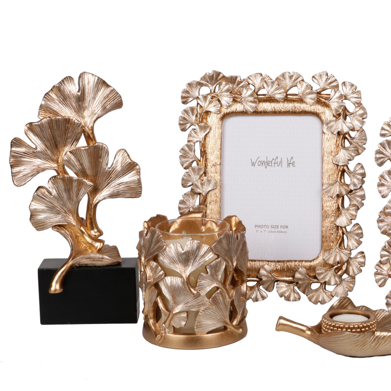 Home decor Gingko style frame decor and mirrors