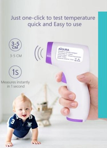 Non Contact Infrared Body And Adult Thermometer