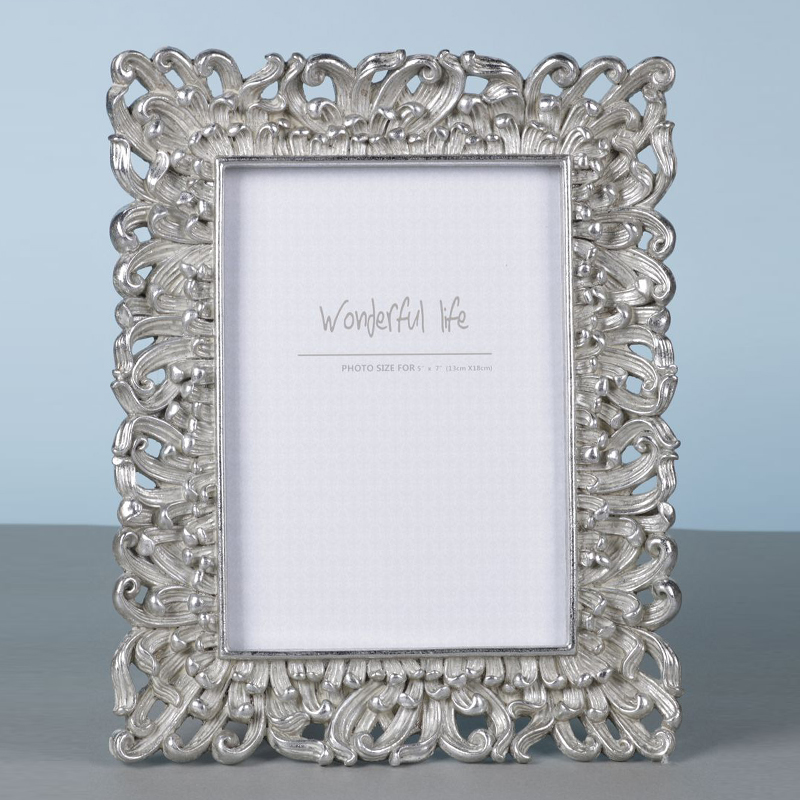 Silver Resin Daisy Photo Frame 4in. x 6in. - Daisy Petals