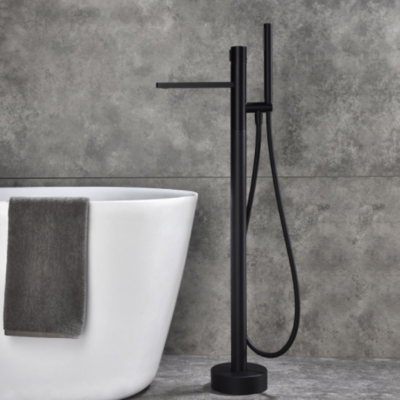 Luxury Black Free Standing Shower  Faucet