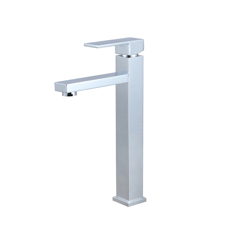 Square Modern German Style Basin Mixer Faucet